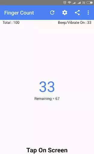 Play Finger Count - Touch Counter Tasbeeh as an online game Finger Count - Touch Counter Tasbeeh with UptoPlay