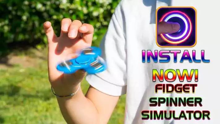 Play Finger Fidget Spinner - Light Up