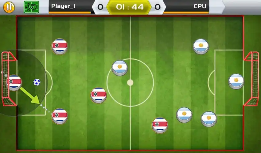 Play Finger Football Stars as an online game Finger Football Stars with UptoPlay