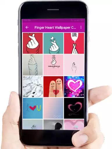 Play Finger Heart Wallpaper  and enjoy Finger Heart Wallpaper with UptoPlay