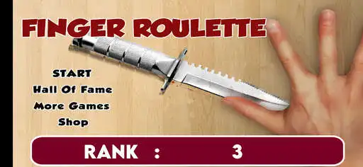 Play Finger Knife Game Roulette Party Dare as an online game Finger Knife Game Roulette Party Dare with UptoPlay