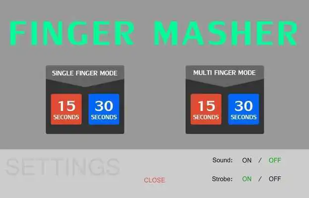 Play Finger Masher