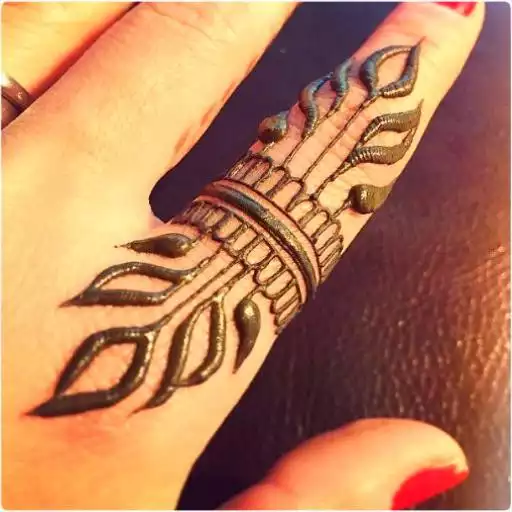 Free play online Finger Mehndi designs APK