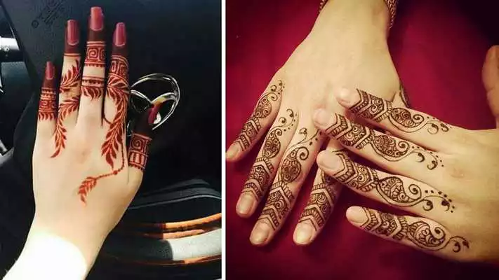 Play Finger Mehndi designs