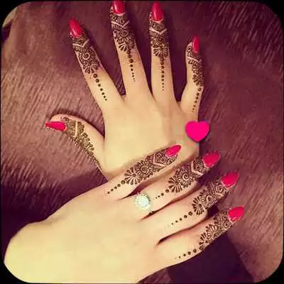 Play Finger Mehndi designs
