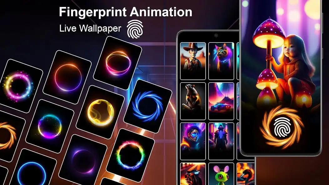 Play Fingerprint Animation Theme  and enjoy Fingerprint Animation Theme with UptoPlay