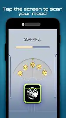 Play Fingerprint Emotion Scanner - Prank Mood Detector