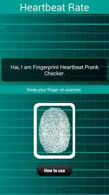 Play Fingerprint Heartbeat Prank