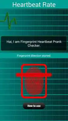 Play Fingerprint Heartbeat Prank