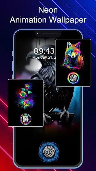 Play Fingerprint Live Wallpaper Art as an online game Fingerprint Live Wallpaper Art with UptoPlay