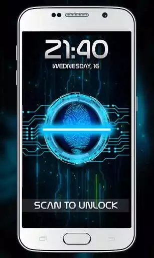 Play fingerprint lock Prank
