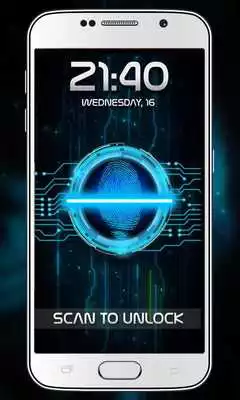 Play fingerprint lock Prank