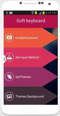 Play FingerprintSL Keyboard theme - Kika Emoji