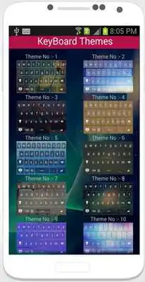Play FingerprintSL Keyboard theme - Kika Emoji