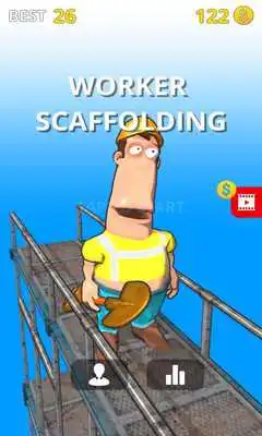 Play Finger Rush Worker-Scaffolding