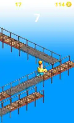 Play Finger Rush Worker-Scaffolding