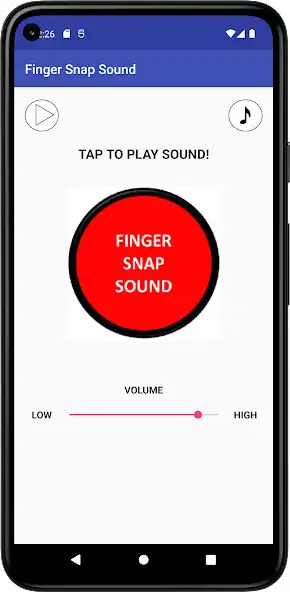 Play Finger Snap Sound  and enjoy Finger Snap Sound with UptoPlay