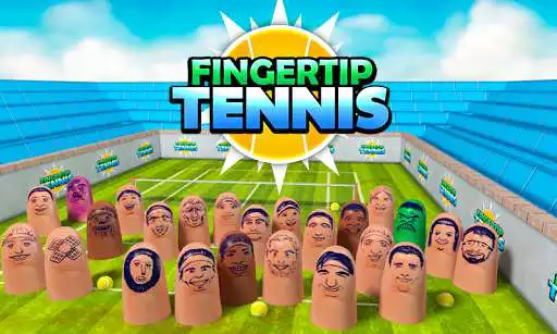 Play Fingertip Tennis  and enjoy Fingertip Tennis with UptoPlay