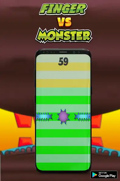 Play Finger VS Monster 2019 as an online game Finger VS Monster 2019 with UptoPlay