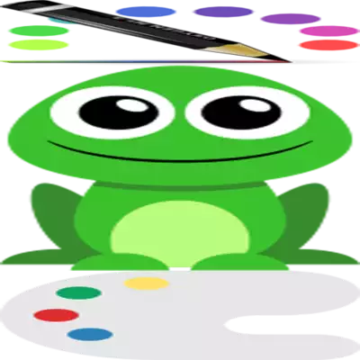 Play fingiir family frog color