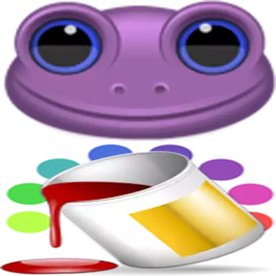Play fingiir family frog color