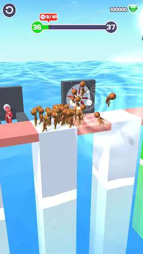 Play Finish Them All 3D - Trap Game as an online game Finish Them All 3D - Trap Game with UptoPlay