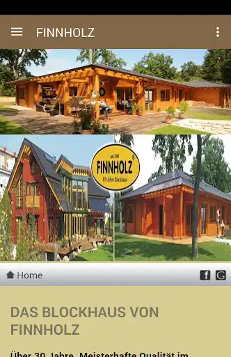 Play Finnholz Blockhausbau/Zimmerei  and enjoy Finnholz Blockhausbau/Zimmerei with UptoPlay