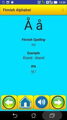 Play Finnish Alphabet for university students