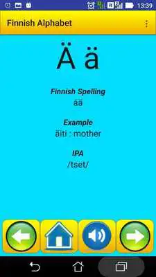 Play Finnish Alphabet for university students