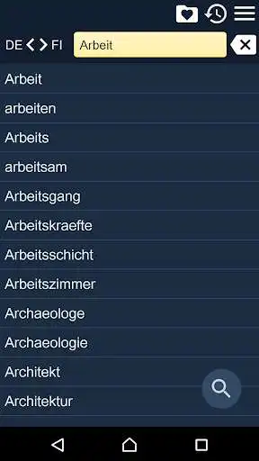 Play Finnish German Dictionary Free