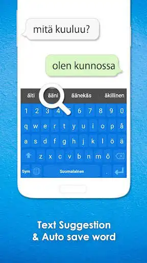 Play Finnish Language Keyboard as an online game Finnish Language Keyboard with UptoPlay