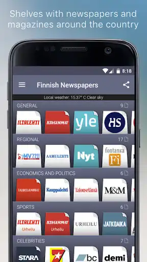 Play Finnish newspapers