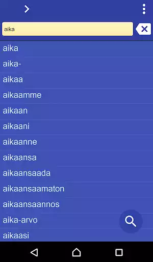 Play Finnish-Swedish Dictionary  and enjoy Finnish-Swedish Dictionary with UptoPlay