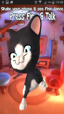 Play Finn Talking Dancing Cat Play Finn Talking Dancing Cat