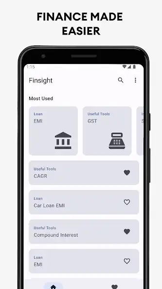 Play Finsight: EMI, Loan Calculator  and enjoy Finsight: EMI, Loan Calculator with UptoPlay