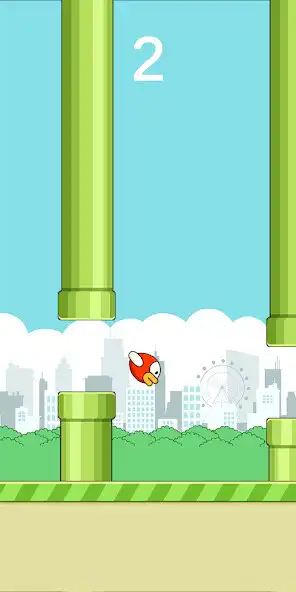Play Fippy Bird as an online game Fippy Bird with UptoPlay