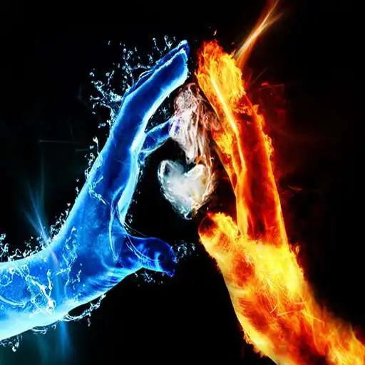 Free play online Fire Abstract HD Wallpaper APK