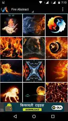 Play Fire Abstract HD Wallpaper Play Fire Abstract HD Wallpaper