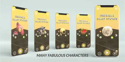 Play Fire Ball and Blast Stones as an online game Fire Ball and Blast Stones with UptoPlay