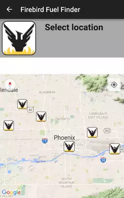 Play Firebird Fuel Finder