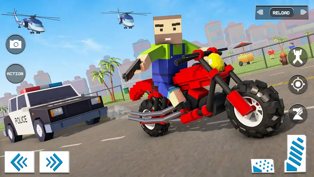 Play Fire Craft Pixel Gun Battle 3D  and enjoy Fire Craft Pixel Gun Battle 3D with UptoPlay