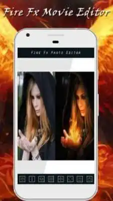 Play Fire Effect Movie Photo Editor