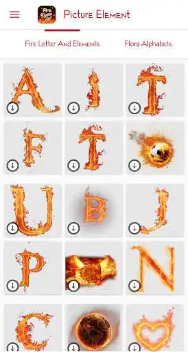 Play Fire Effect Name Art Maker as an online game Fire Effect Name Art Maker with UptoPlay