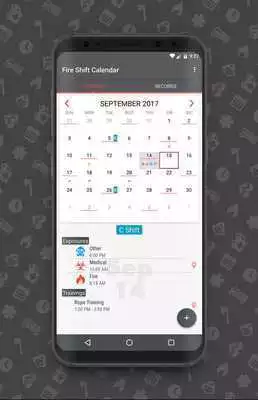 Play Fire  EMS shift Calendar