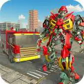 Free play online Fire Engine Real Robot Transformation: Robot Wars APK