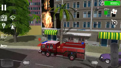 Fire Engine Simulator online game with UptoPlay