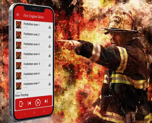 Play Fire engine siren sound as an online game Fire engine siren sound with UptoPlay