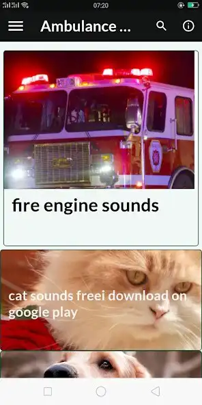 Play fire engine sounds  and enjoy fire engine sounds with UptoPlay