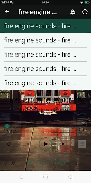 Play fire engine sounds as an online game fire engine sounds with UptoPlay