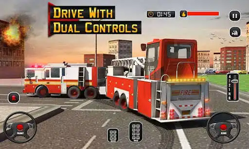Play Fire Engine Truck Driving Sim  and enjoy Fire Engine Truck Driving Sim with UptoPlay